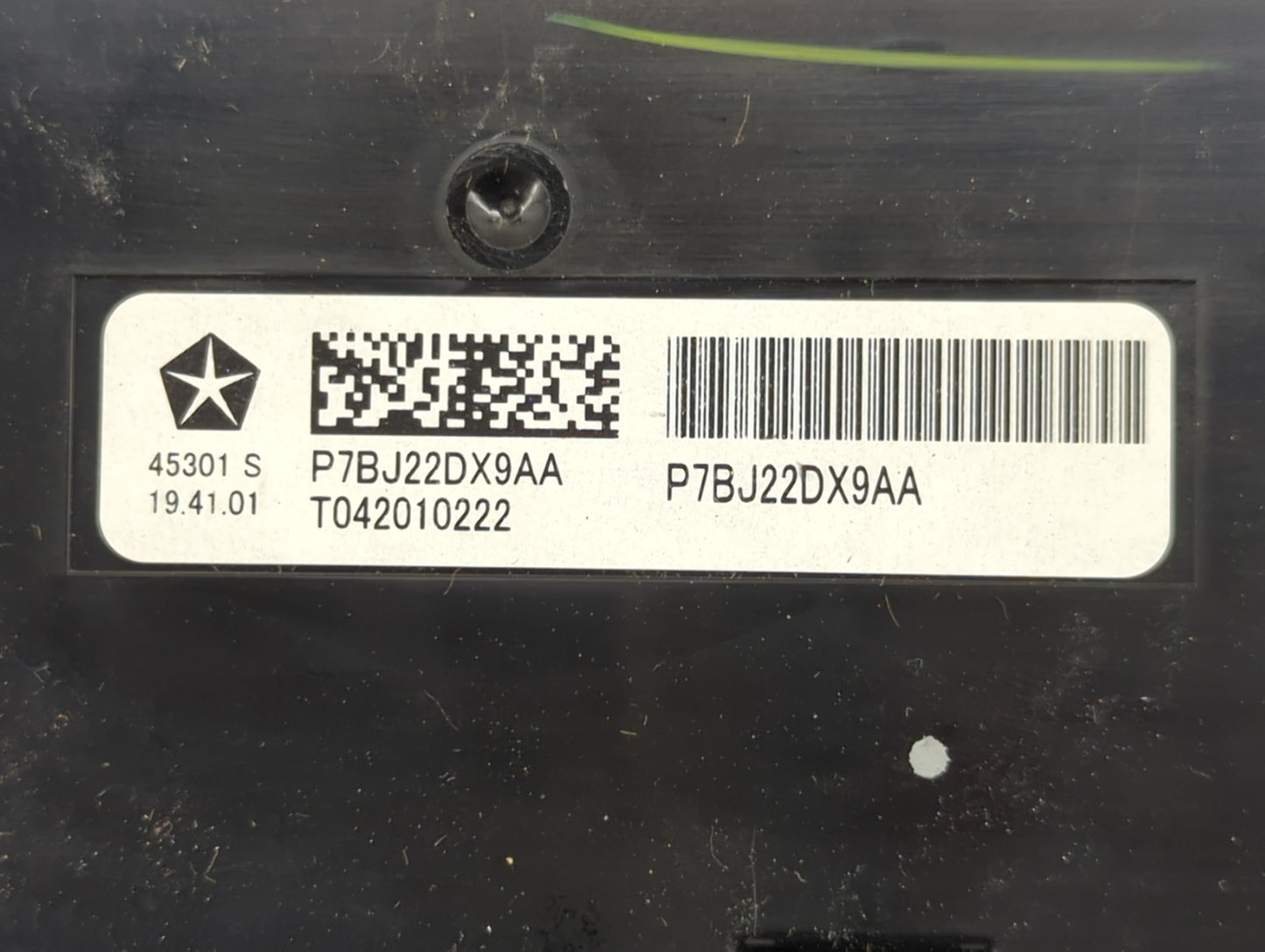 2021 Jeep Gladiator Climate Control Module Temperature AC/Heater Replacement P/N:P7BJ22DX9AA Fits Fits 2022 OEM Used Auto Pa