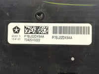 2021 Jeep Gladiator Climate Control Module Temperature AC/Heater Replacement P/N:P7BJ22DX9AA Fits Fits 2022 OEM Used Auto Pa