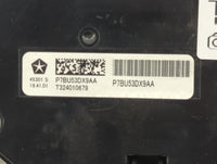 2021 Jeep Gladiator Climate Control Module Temperature AC/Heater Replacement P/N:P7BU53DX9AA Fits Fits 2022 OEM Used Auto Pa