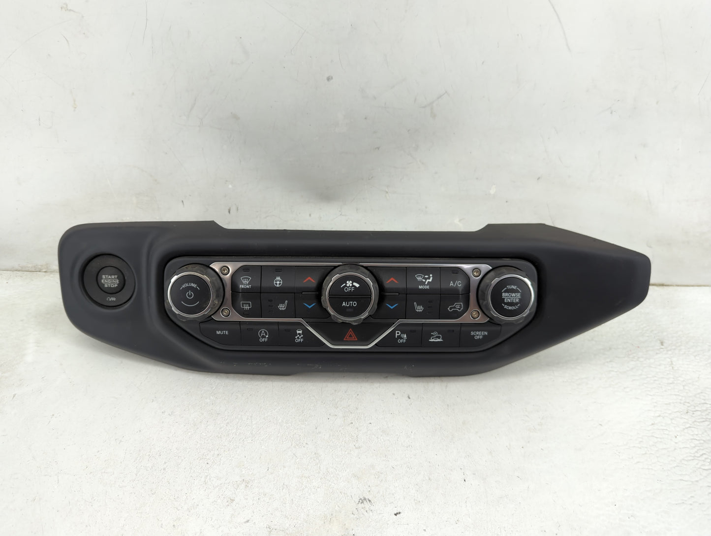 2021-2022 Jeep Gladiator Climate Control Module Temperature AC/Heater Replacement P/N:P7BU53DX9AB Fits Fits 2021 2022 OEM Us
