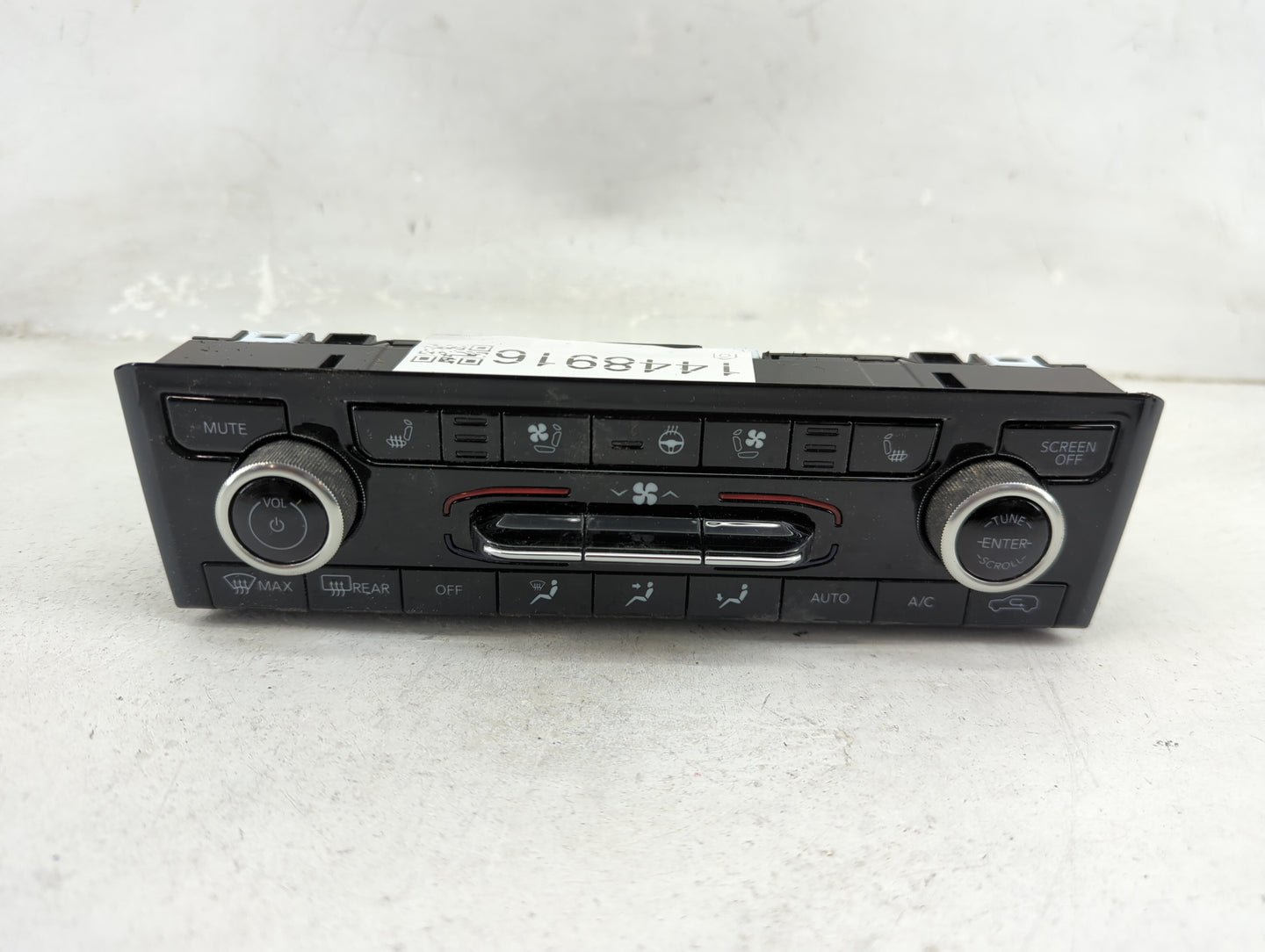 2021-2022 Jeep Grand Cherokee Climate Control Module Temperature AC/Heater Replacement P/N:P68489381AC MX237050-3586 Fits OE