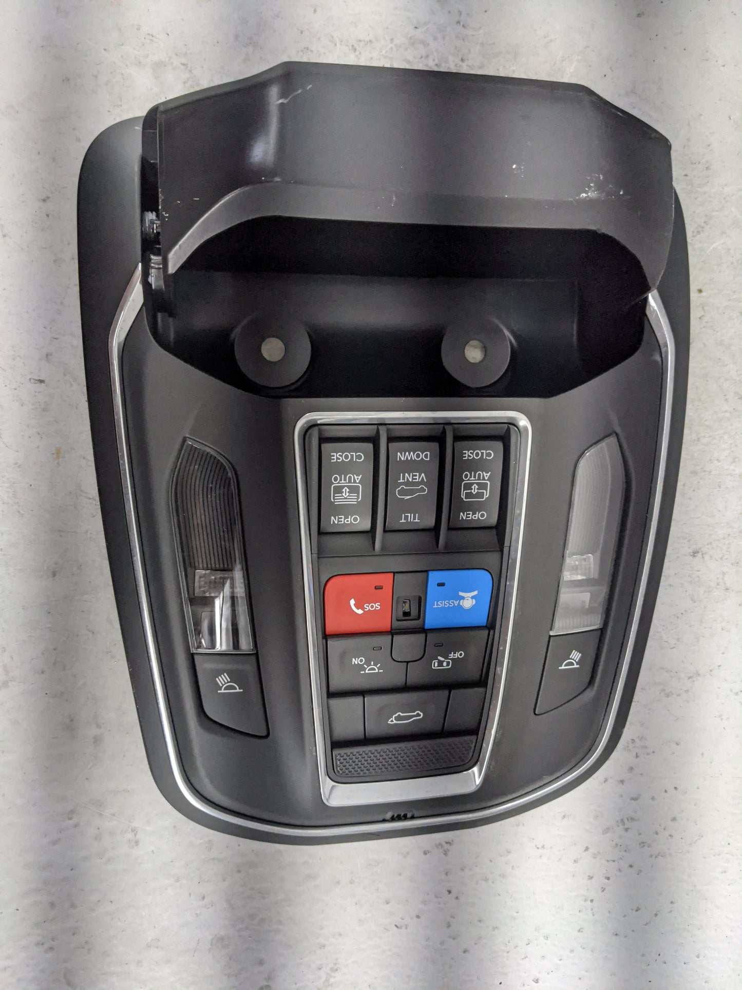 2021-2022 Jeep Grand Cherokee Overhead Console W/rear Climate Control 1483338 - Oemusedautoparts1.com