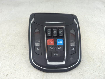 Jeep Wagoneer Overhead Console W/rear Climate Control Black - Oemusedautoparts1.com