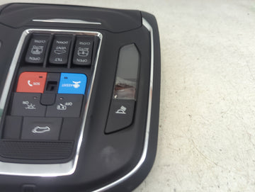 Jeep Wagoneer Overhead Console W/rear Climate Control Black