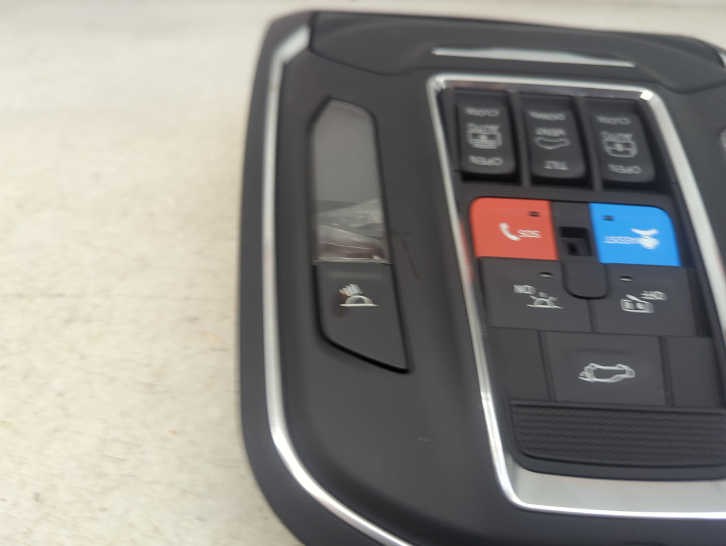 Jeep Wagoneer Overhead Console W/rear Climate Control Black - Oemusedautoparts1.com
