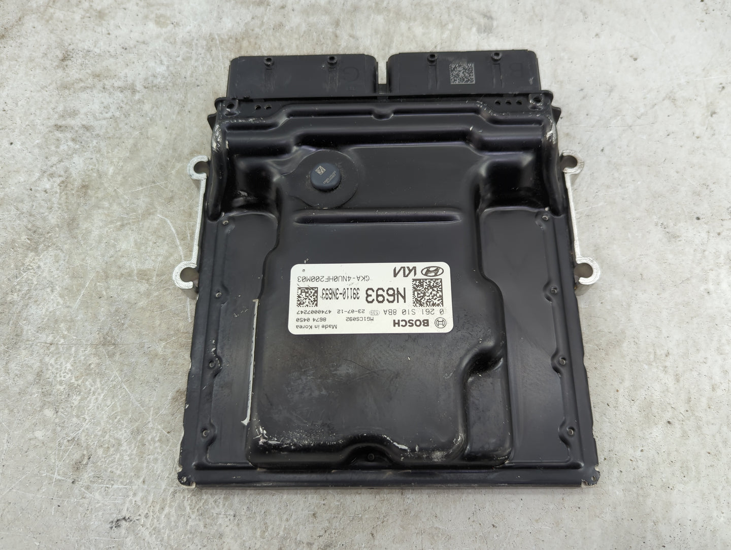 2024 Kia Carnival PCM Engine Control Computer ECU ECM PCU OEM P/N:39110-3N693, 0261S108BA, MG1CS092 Fits OEM Used Auto Parts
