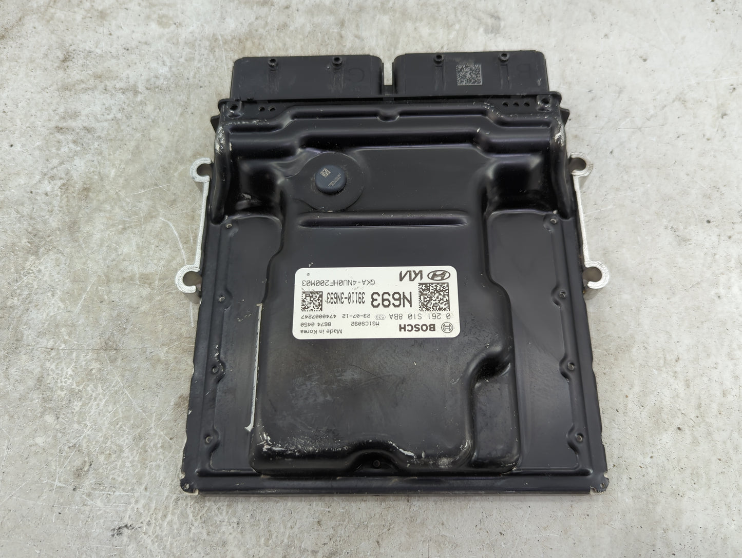 2024 Kia Carnival PCM Engine Control Computer ECU ECM PCU OEM P/N:39110-3N693, 0261S108BA, MG1CS092 Fits OEM Used Auto Parts