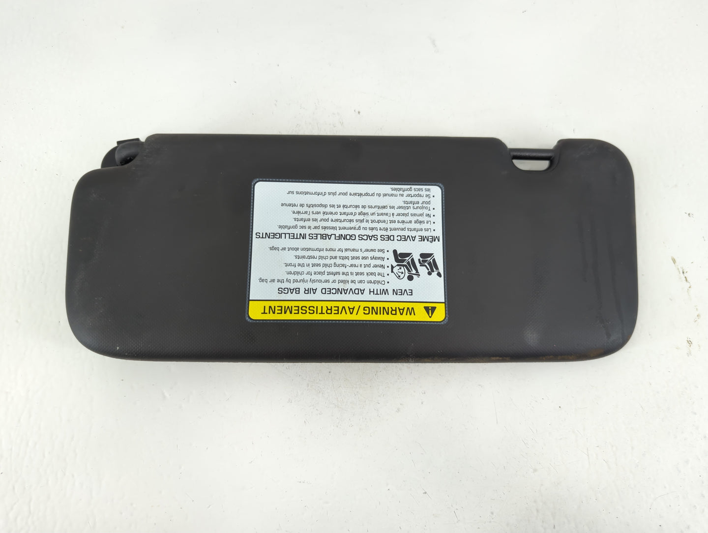 2022 Kia Forte Sun Visor Shade Replacement Passenger Right Mirror Fits OEM Used Auto Parts - Oemusedautoparts1.com