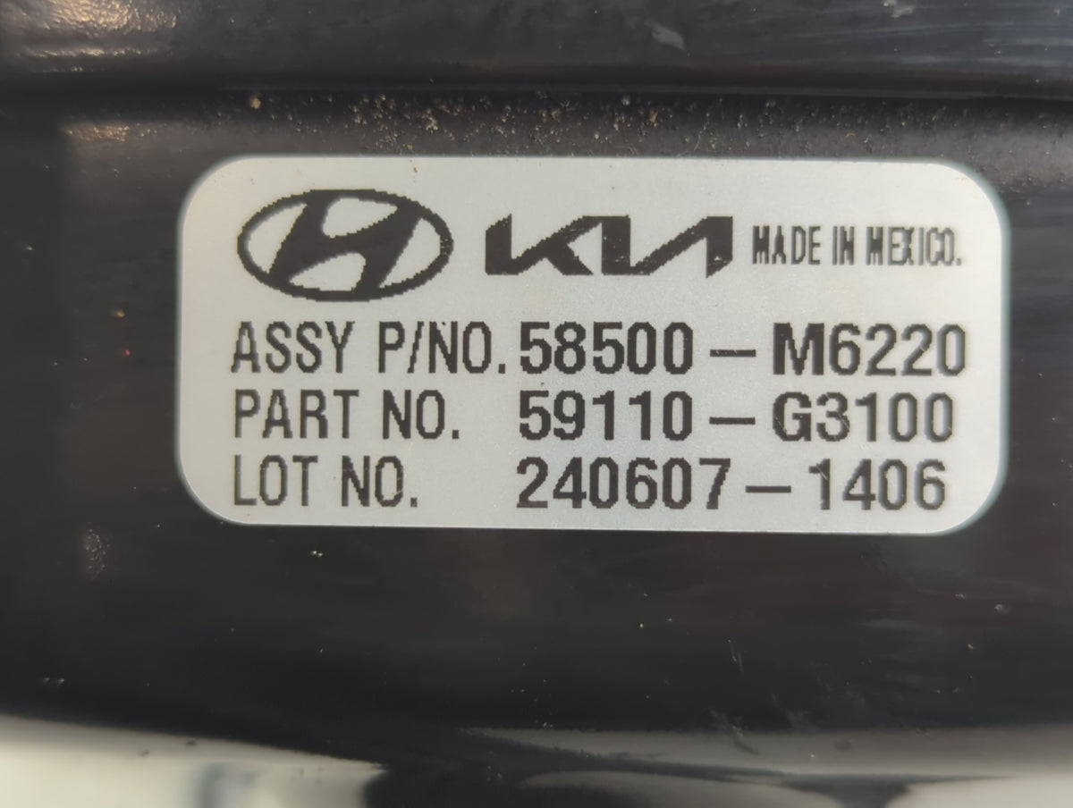 2019-2022 Kia Forte Power Brake Booster Oem 1220970 - Oemusedautoparts1.com
