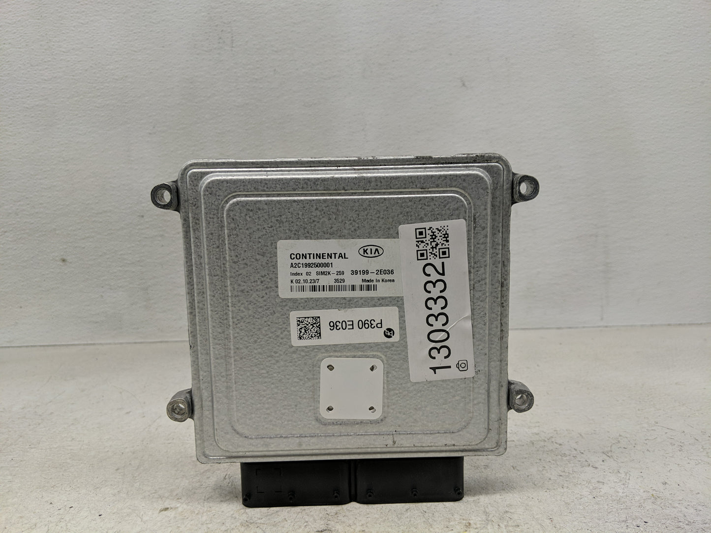 2024 Kia Forte PCM Engine Control Computer ECU ECM PCU OEM P/N:39199-2E036 Fits OEM Used Auto Parts - Oemusedautoparts1.com