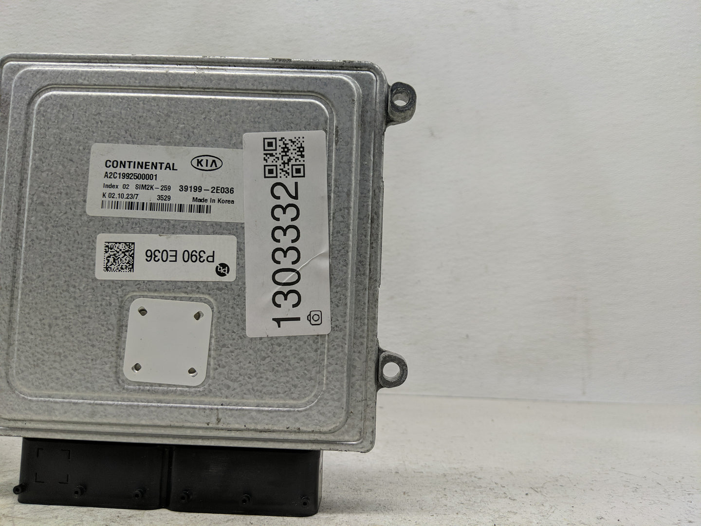 2024 Kia Forte PCM Engine Control Computer ECU ECM PCU OEM P/N:39199-2E036 Fits OEM Used Auto Parts - Oemusedautoparts1.com