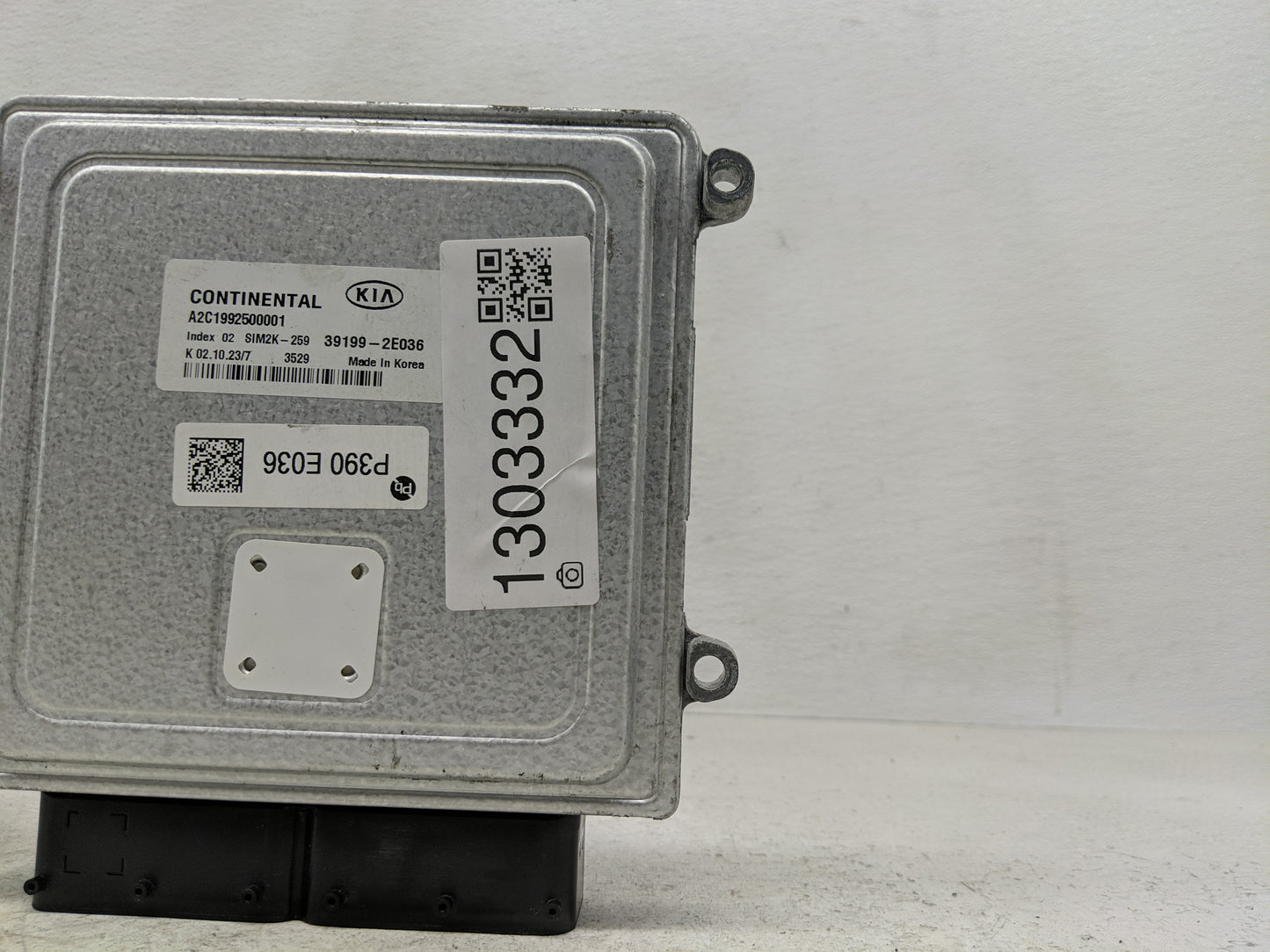 2024 Kia Forte PCM Engine Control Computer ECU ECM PCU OEM P/N:39199-2E036 Fits OEM Used Auto Parts - Oemusedautoparts1.com