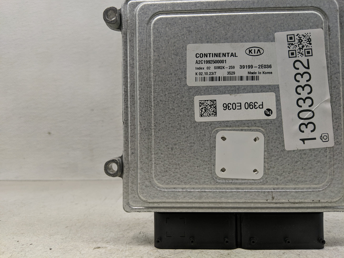 2024 Kia Forte PCM Engine Control Computer ECU ECM PCU OEM P/N:39199-2E036 Fits OEM Used Auto Parts - Oemusedautoparts1.com
