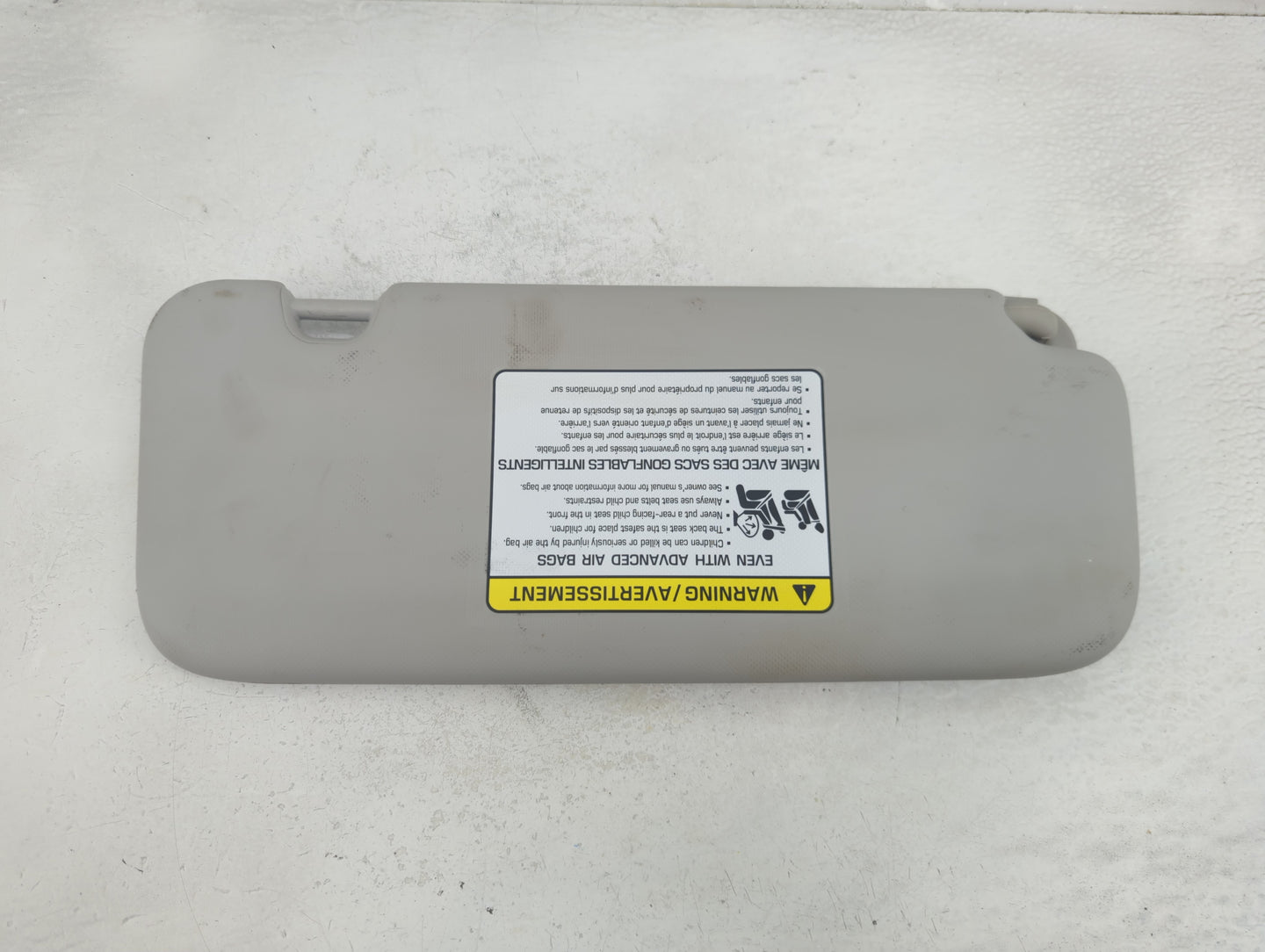 2022 Kia Forte Sun Visor Shade Replacement Driver Left Mirror Fits OEM Used Auto Parts - Oemusedautoparts1.com