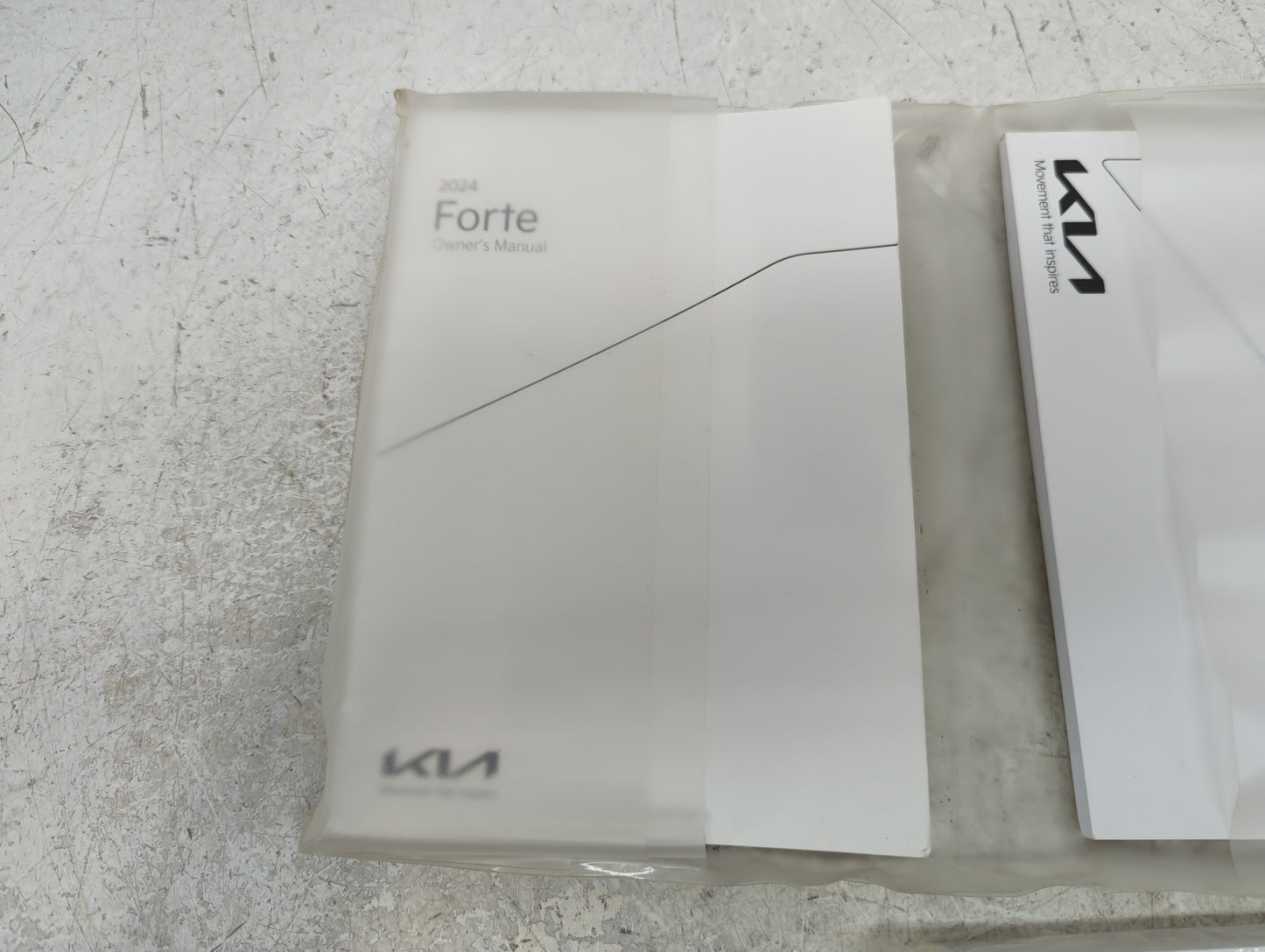 2024 Kia Forte Owners Manual Book Guide P/N:W560EK-38A OEM Used Auto Parts - Oemusedautoparts1.com
