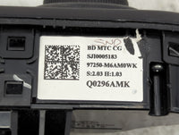 2022 Kia Forte Climate Control Module Temperature AC/Heater Replacement P/N:97250-M6AM0WK 97250-M6EM0WK Fits OEM Used Auto P