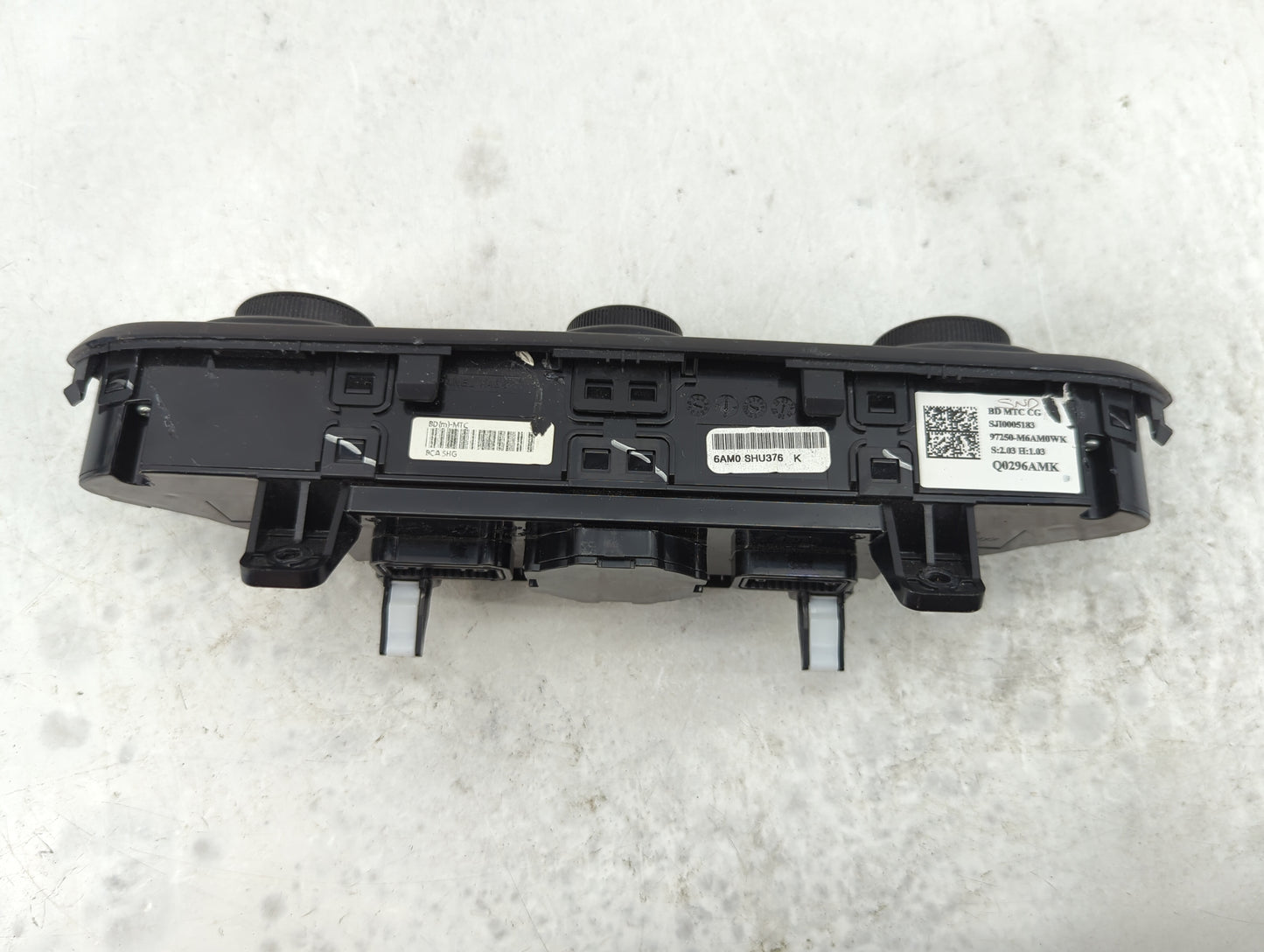 2022 Kia Forte Climate Control Module Temperature AC/Heater Replacement P/N:97250-M6AM0WK 97250-M6EM0WK Fits OEM Used Auto P