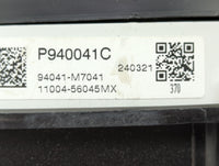 2022 Kia Forte Instrument Cluster Speedometer Gauges P/N:P940041C 94041-M7041 Miles:16K Fits OEM Used Auto Parts - Oemusedau