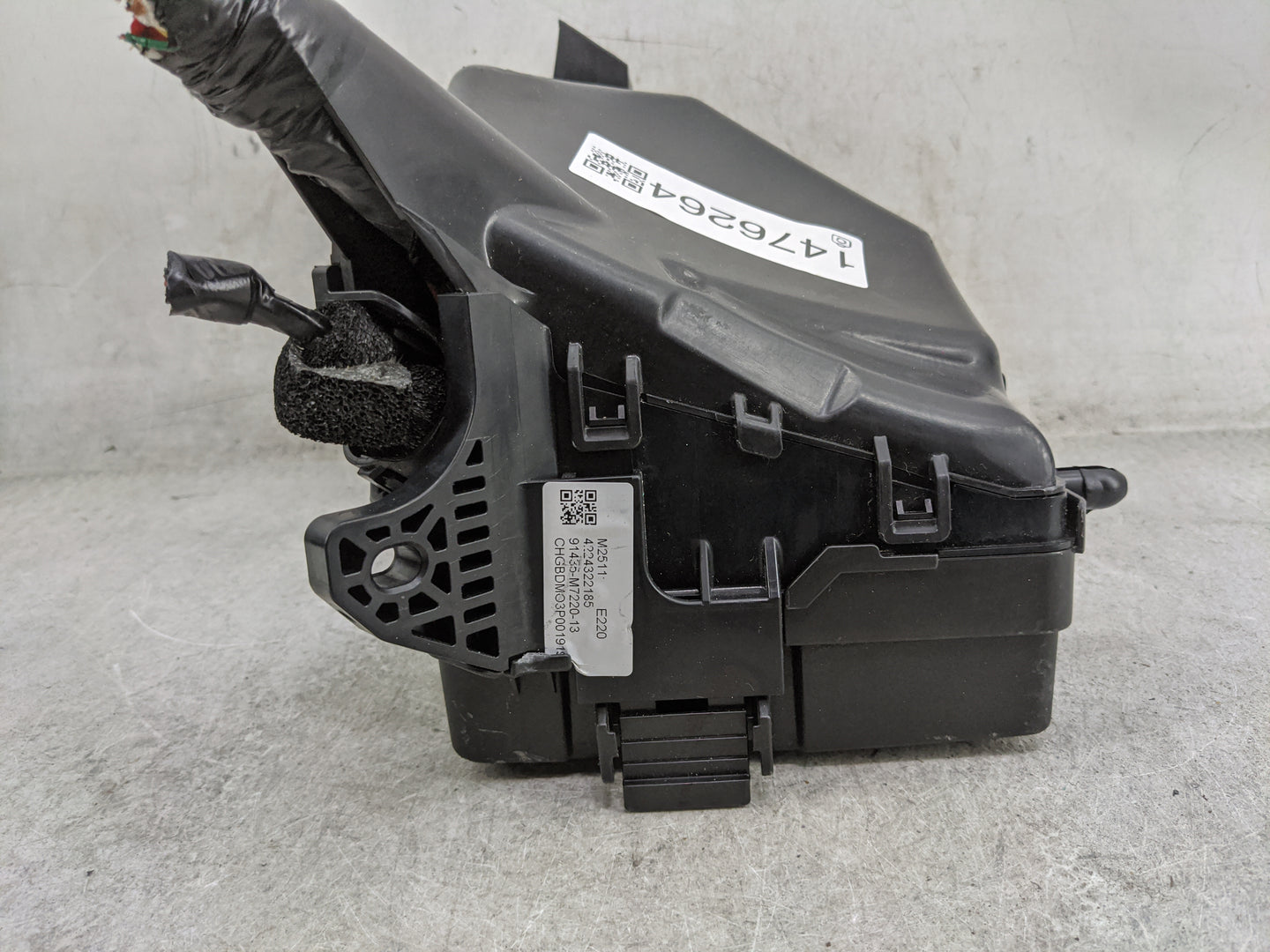 2022 Kia Forte Fusebox Fuse Box Panel Relay Module P/N:91435-M7220-13 91435-M7220, 18980-09645, 18980-09631, 18980-09612 Fit