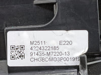 2022 Kia Forte Fusebox Fuse Box Panel Relay Module P/N:91435-M7220-13 91435-M7220, 18980-09645, 18980-09631, 18980-09612 Fit