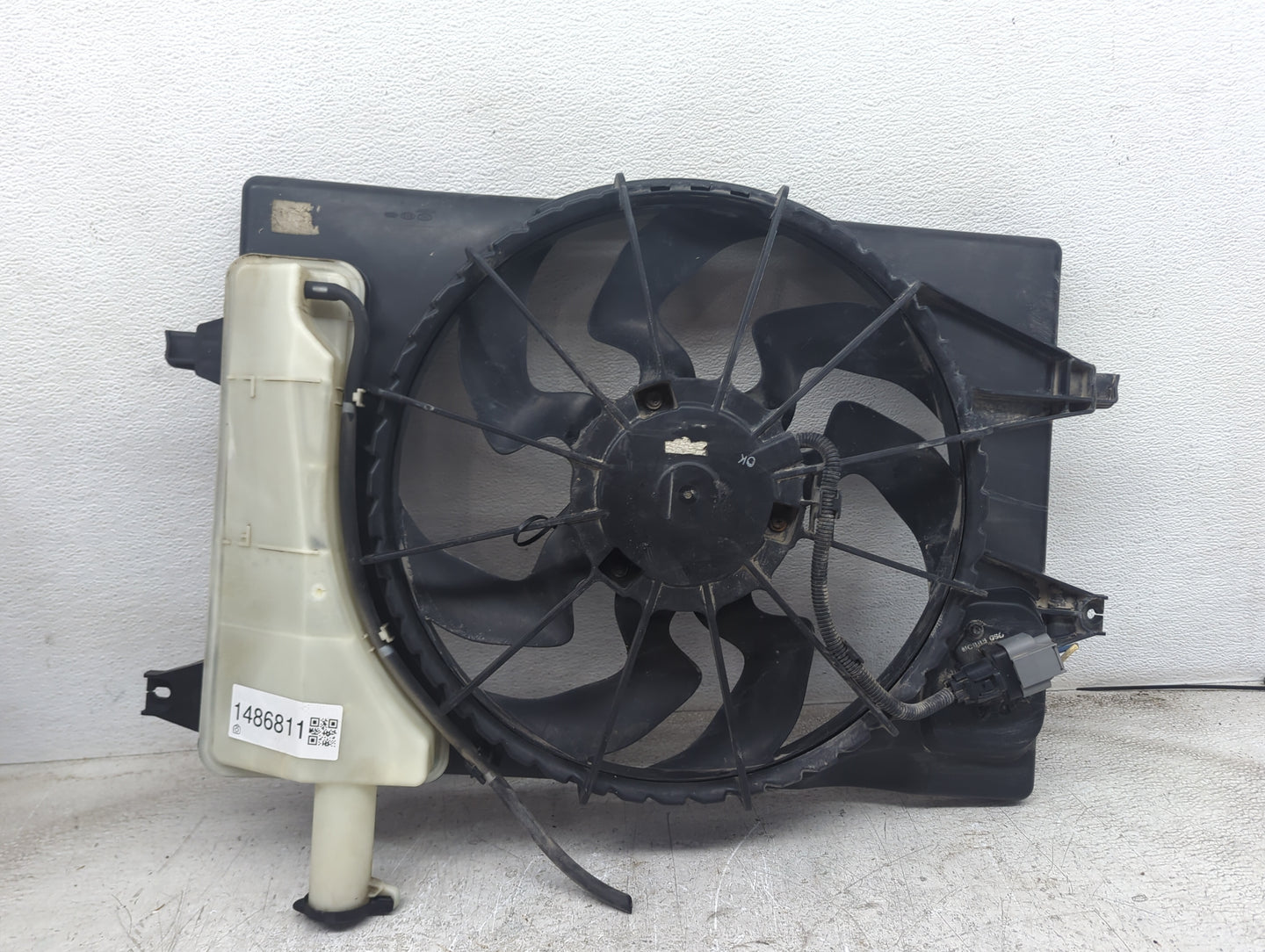 2024 Kia Forte Electric Radiator Cooling Fan Motor Assembly Fits OEM Used Auto Parts - Oemusedautoparts1.com