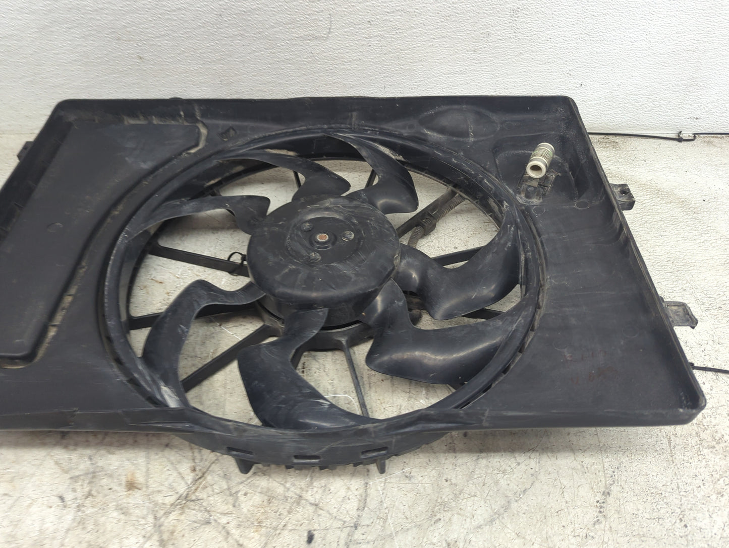 2024 Kia Forte Electric Radiator Cooling Fan Motor Assembly Fits OEM Used Auto Parts - Oemusedautoparts1.com