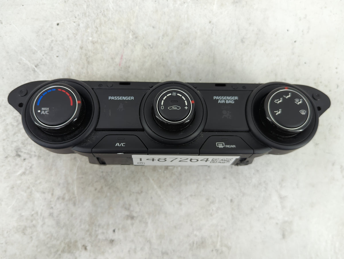 2022 Kia Forte Climate Control Module Temperature AC/Heater Replacement P/N:97250-M6AM0WK Q0296AMK Fits OEM Used Auto Parts 