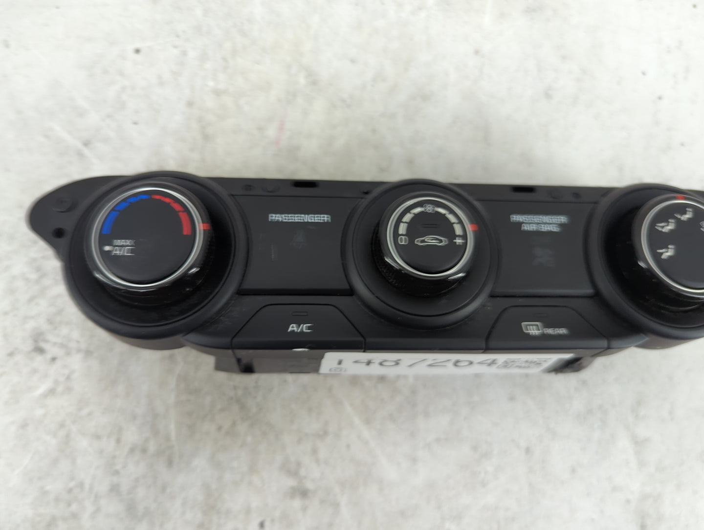 2022 Kia Forte Climate Control Module Temperature AC/Heater Replacement P/N:97250-M6AM0WK Q0296AMK Fits OEM Used Auto Parts 