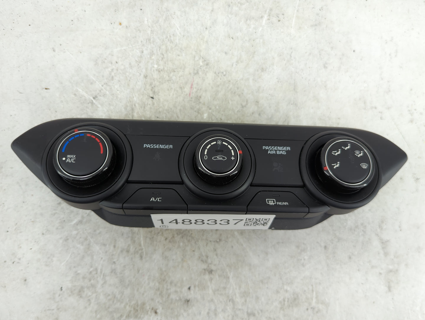 2022 Kia Forte Climate Control Module Temperature AC/Heater Replacement P/N:97250-M6AM0WK TCM0000057, Q0296AMK Fits OEM Used