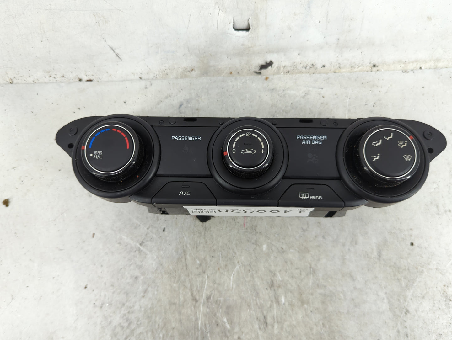 2022 Kia Forte Climate Control Module Temperature AC/Heater Replacement P/N:97250-M6AM0WK Q0296AMK Fits OEM Used Auto Parts 