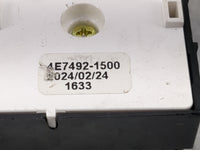 2024 Kia Forte Master Power Window Switch Replacement Driver Side Left P/N:4E7492-1500 Fits OEM Used Auto Parts - Oemusedaut