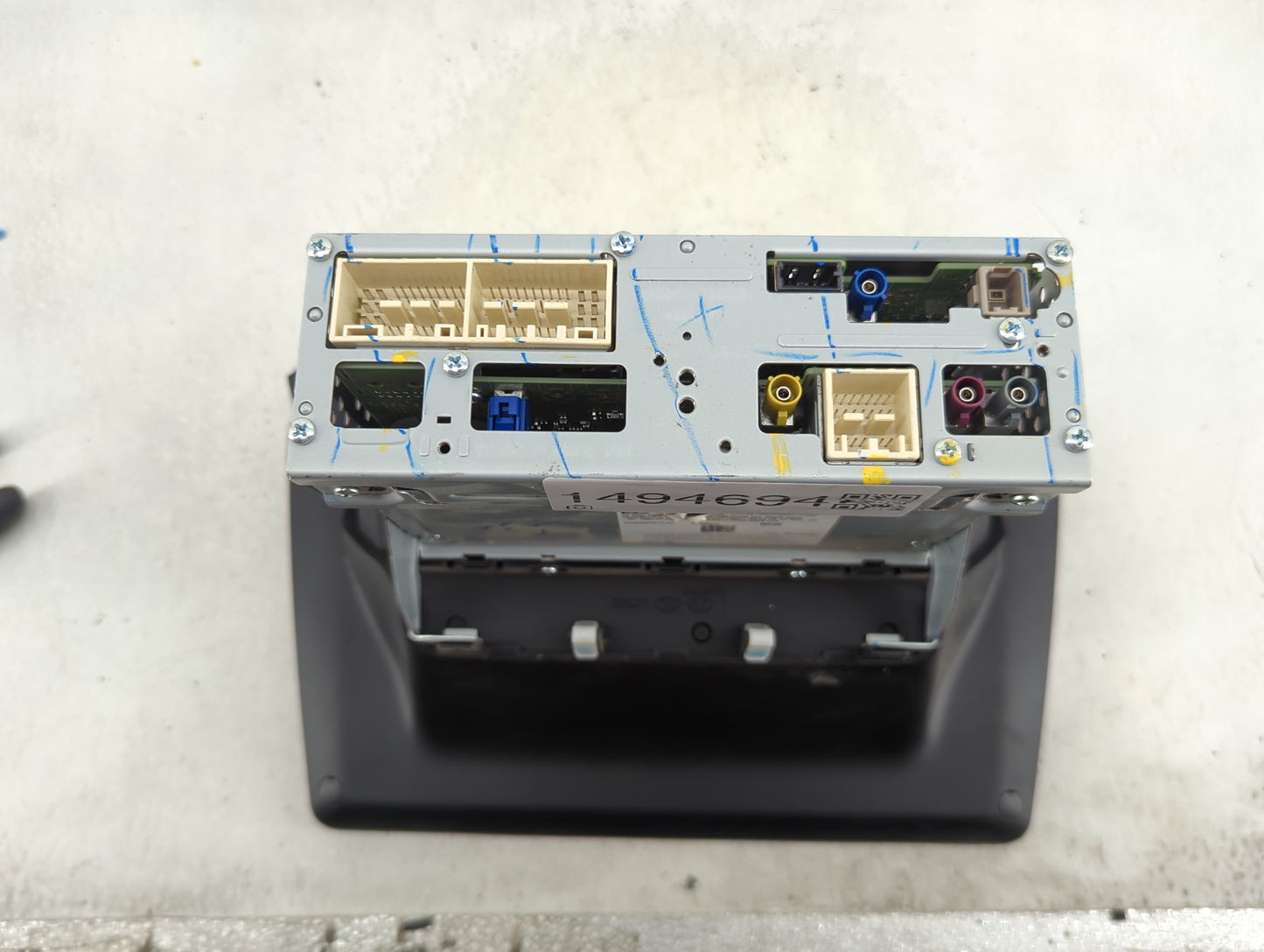 2022 Kia Forte Radio AM FM Cd Player Receiver Replacement P/N:96560M7230WK 240509001, W23KABP051916U Fits OEM Used Auto Part