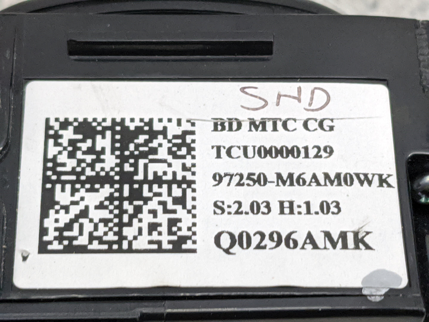 2022 Kia Forte Climate Control Module Temperature AC/Heater Replacement P/N:97250-M6AM0WK 97250-M6XXX Fits OEM Used Auto Par