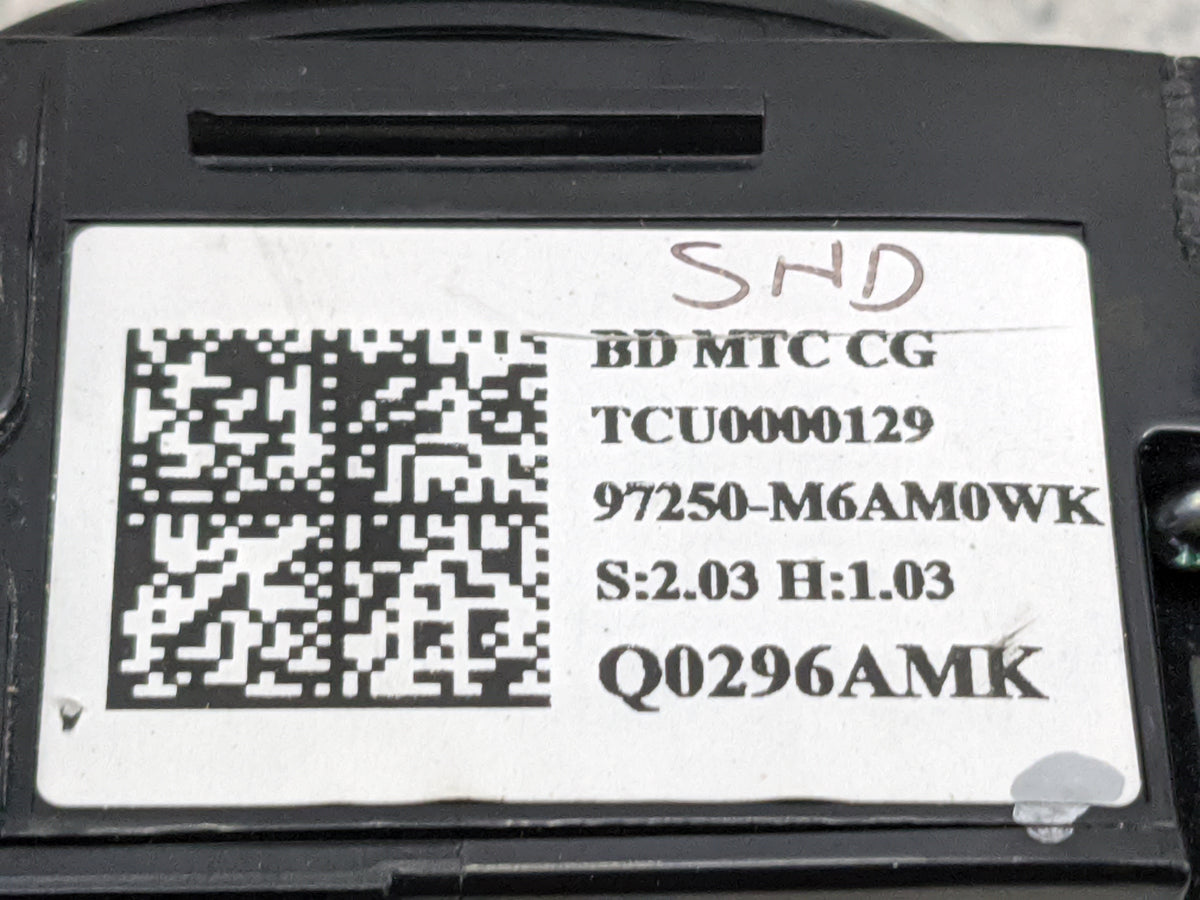 2022 Kia Forte Climate Control Module Temperature AC/Heater Replacement P/N:97250-M6AM0WK 97250-M6XXX Fits OEM Used Auto Par