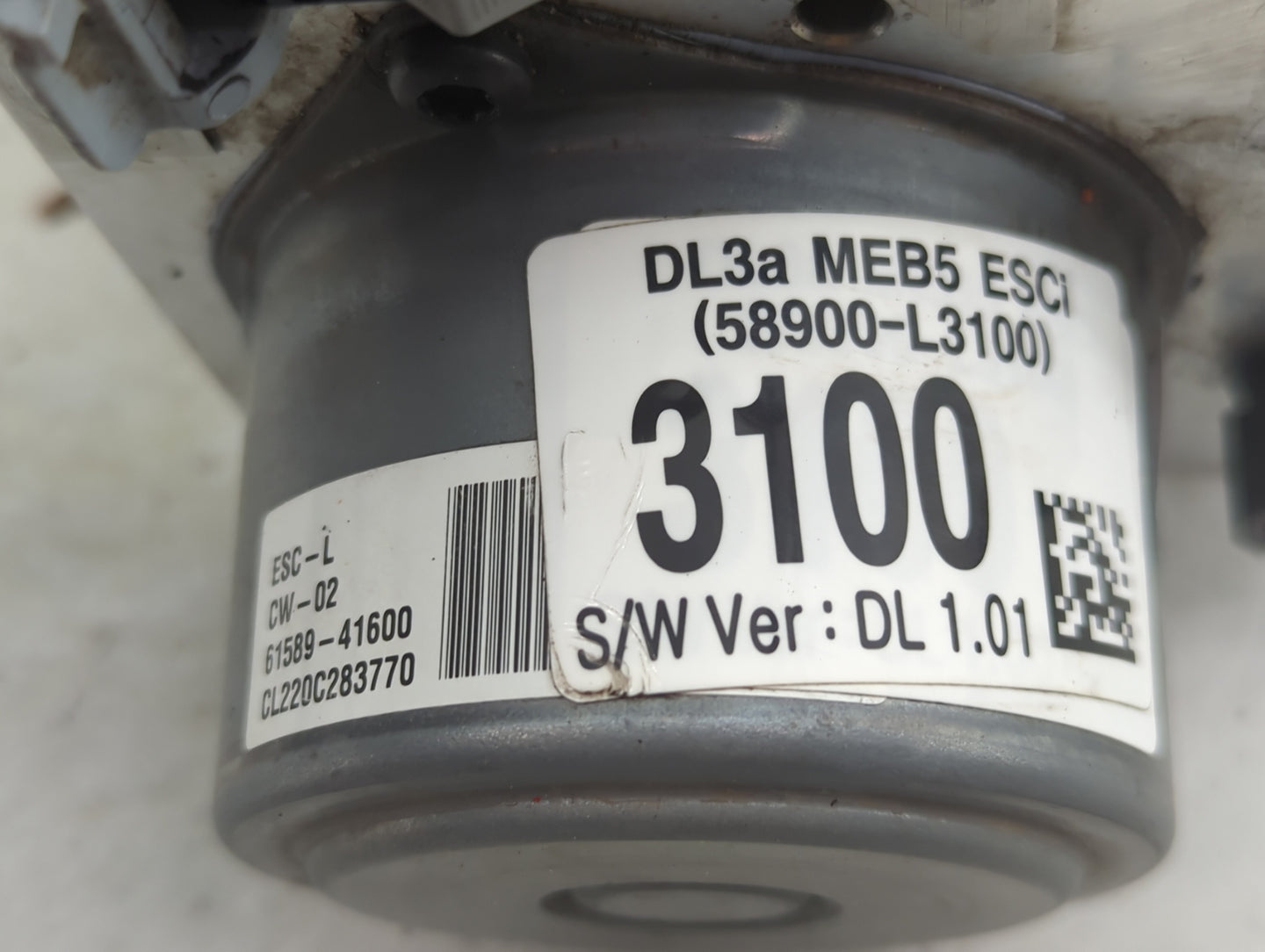 2021 Kia K5 ABS Pump Control Module Replacement P/N:58900-L3100 Fits OEM Used Auto Parts - Oemusedautoparts1.com
