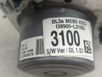 2021 Kia K5 ABS Pump Control Module Replacement P/N:58900-L3100 Fits OEM Used Auto Parts - Oemusedautoparts1.com