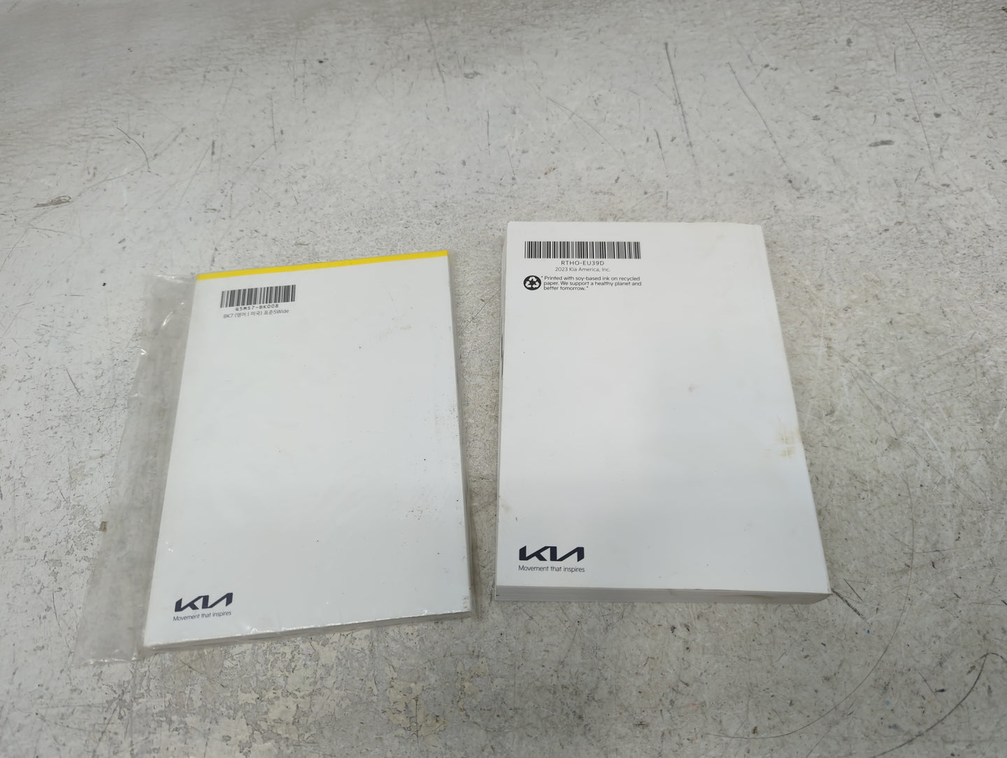 2024 Kia Seltos Owners Manual Book Guide P/N:RTHO-EU39D Q5MS7-BK008 OEM Used Auto Parts - Oemusedautoparts1.com