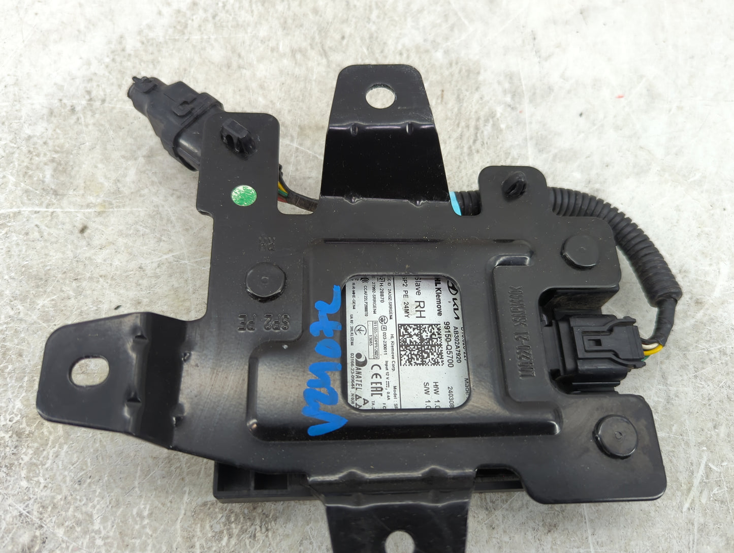 2024 Kia Seltos Air Bag Driver Left Steering Wheel Mounted P/N:99150-Q5700 AB302A7920 Fits OEM Used Auto Parts - Oemusedauto