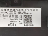 2024 Kia Seltos Instrument Cluster Speedometer Gauges P/N:94043-Q5010 VPNHBF-18B955-BL1 Miles:10K Fits OEM Used Auto Parts -