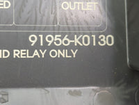 2024 Kia Soul Fusebox Fuse Box Panel Relay Module P/N:91956-K0130 Fits OEM Used Auto Parts - Oemusedautoparts1.com