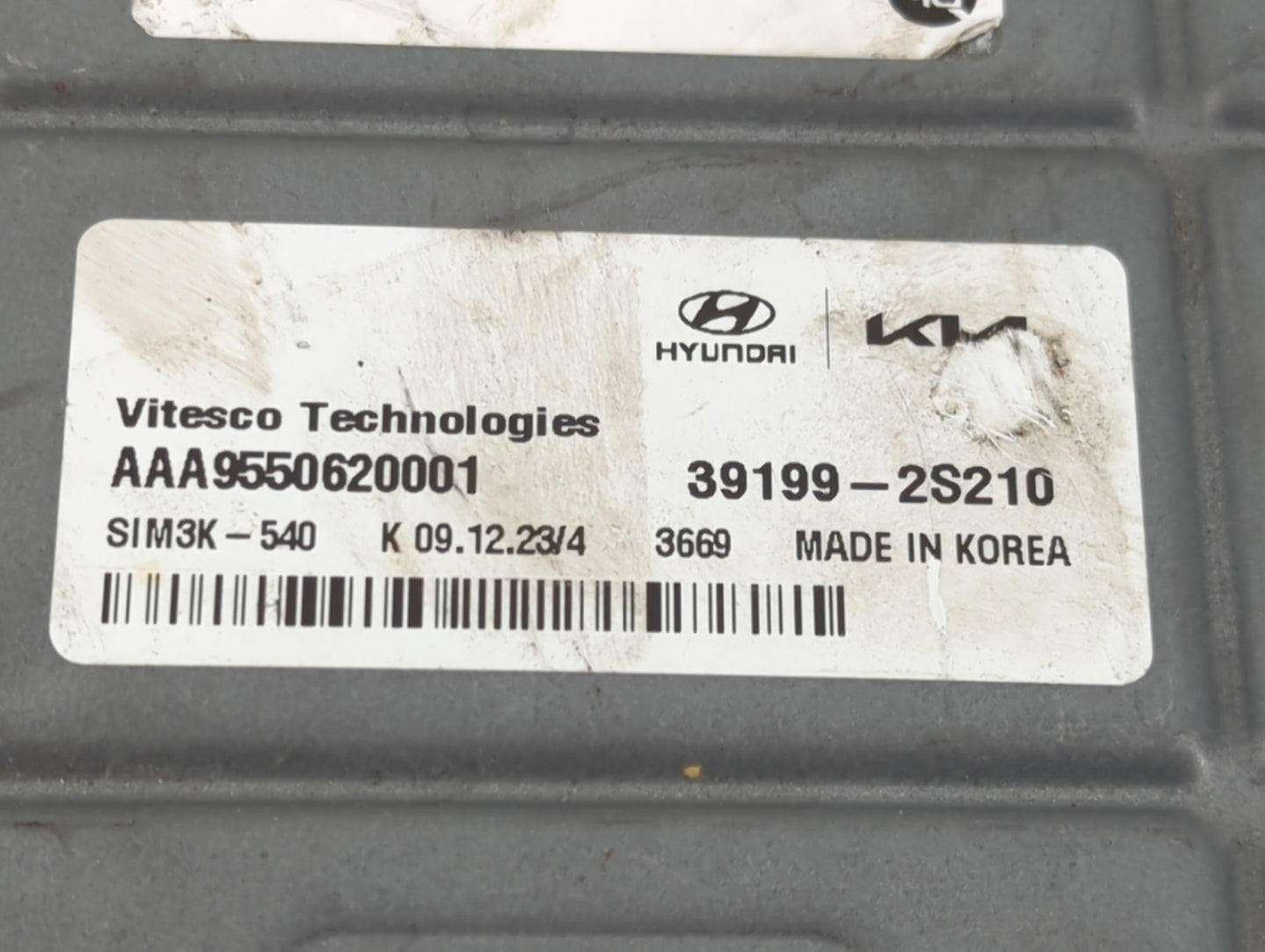 2024 Kia Sportage PCM Engine Control Computer ECU ECM PCU OEM P/N:39199-2S210 Fits OEM Used Auto Parts - Oemusedautoparts1.c