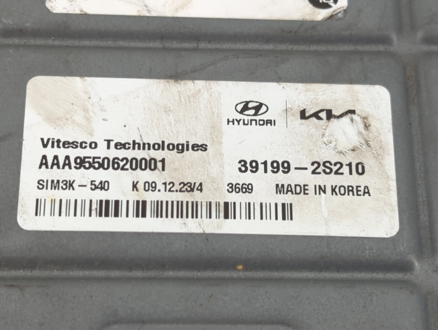 2024 Kia Sportage PCM Engine Control Computer ECU ECM PCU OEM P/N:39199-2S210 Fits OEM Used Auto Parts - Oemusedautoparts1.c