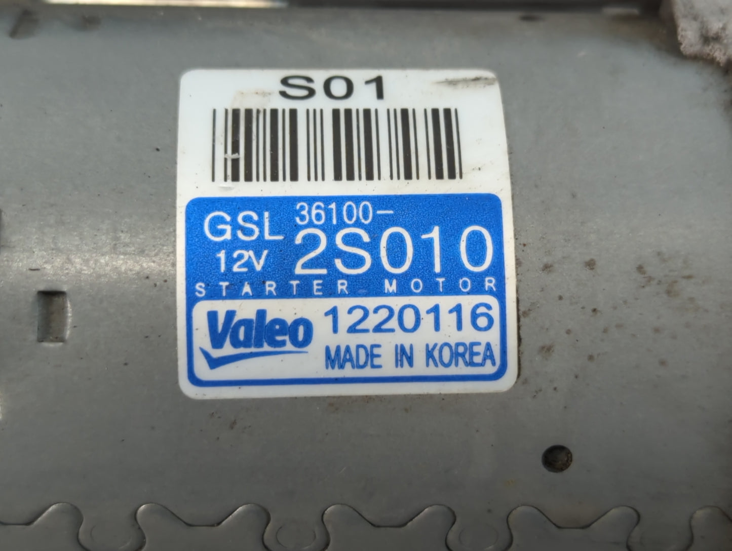 2024 Kia Sportage Car Starter Motor Solenoid OEM P/N:36100-2S010 Fits Fits 2020 2021 2022 2023 OEM Used Auto Parts - Oemused