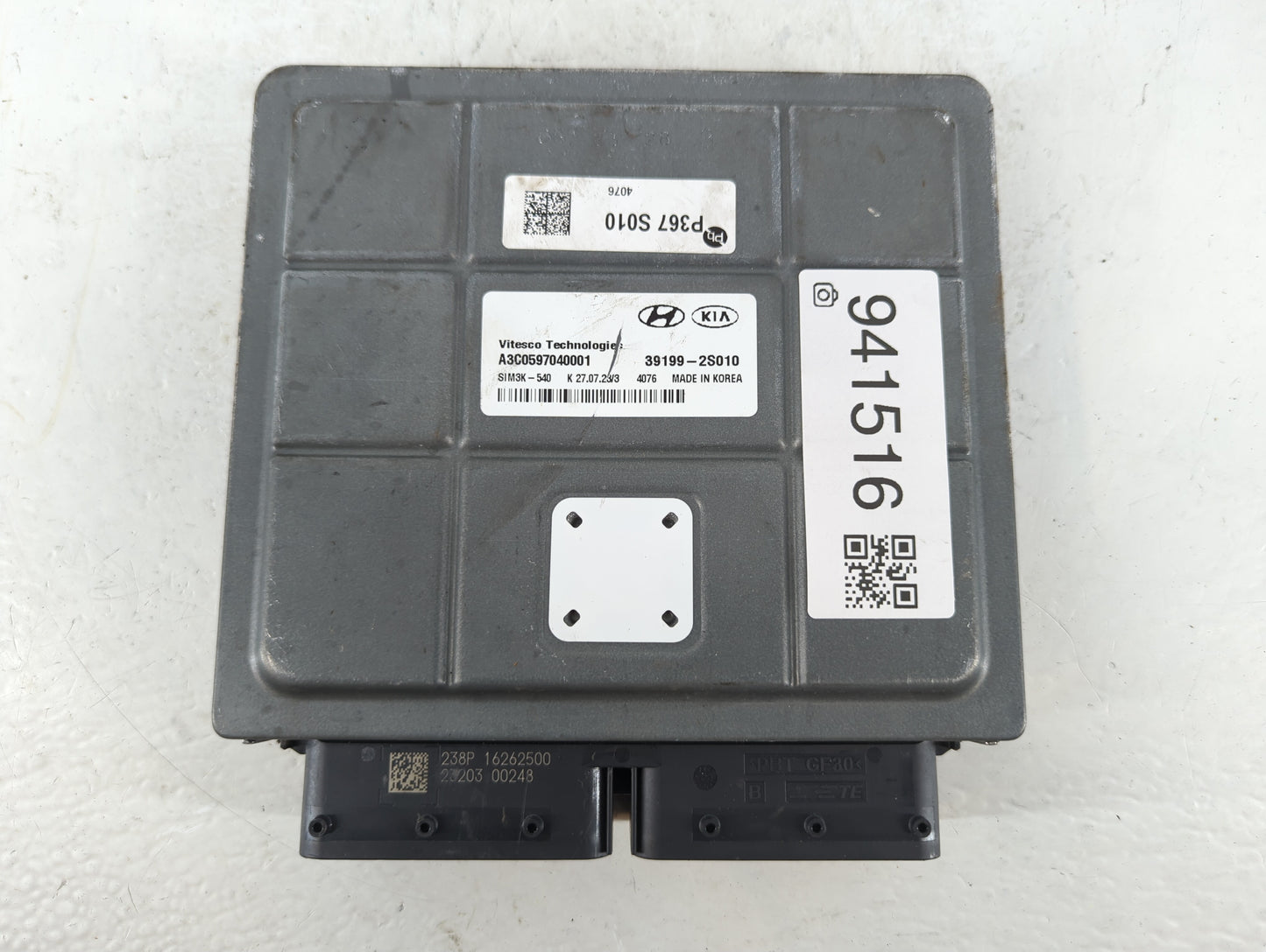 2024 Kia Sportage PCM Engine Control Computer ECU ECM PCU OEM P/N:39199-2S010 Fits OEM Used Auto Parts - Oemusedautoparts1.c