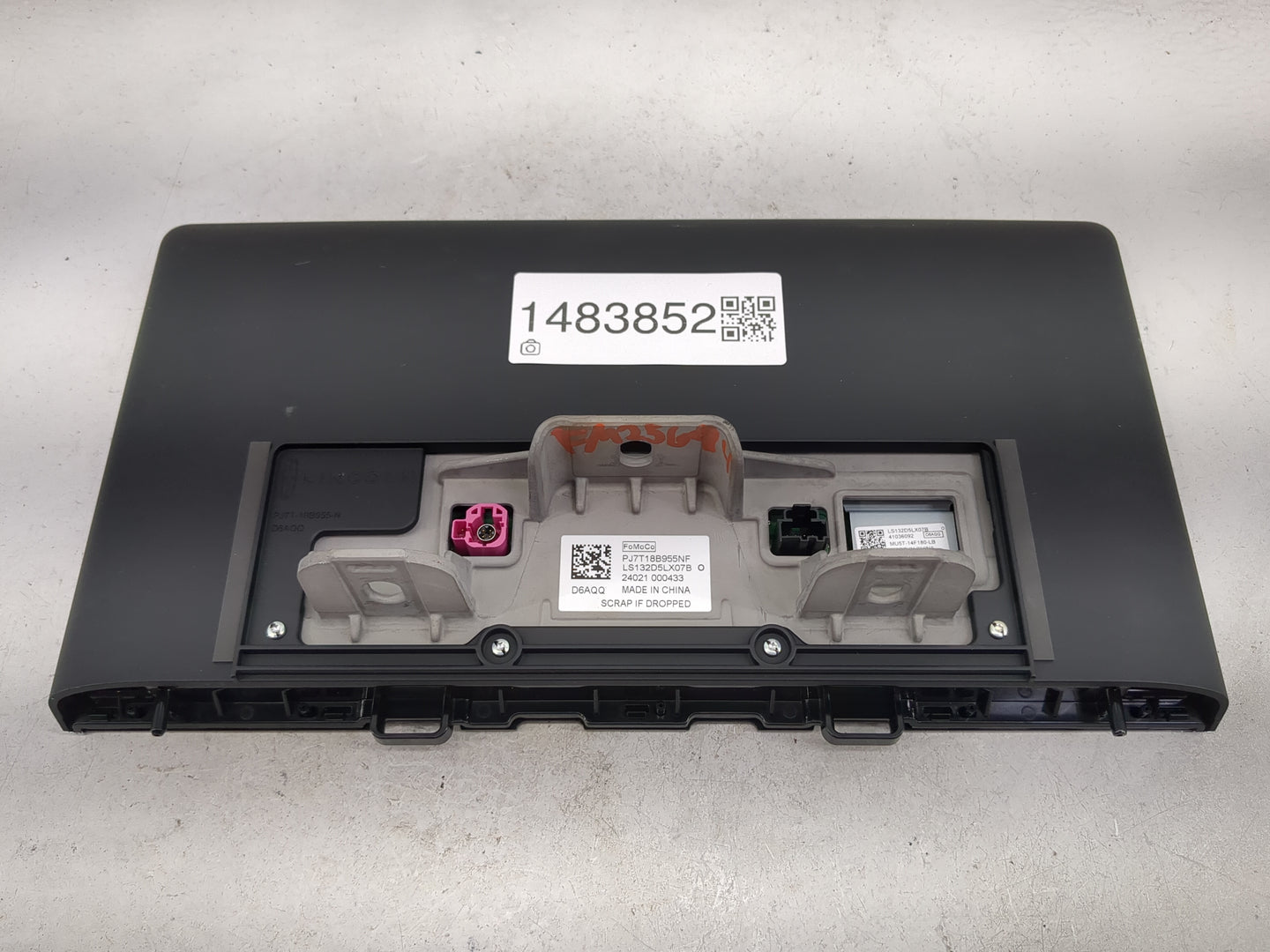 2024 Lincoln Corsair Information Display Screen - Oemusedautoparts1.com