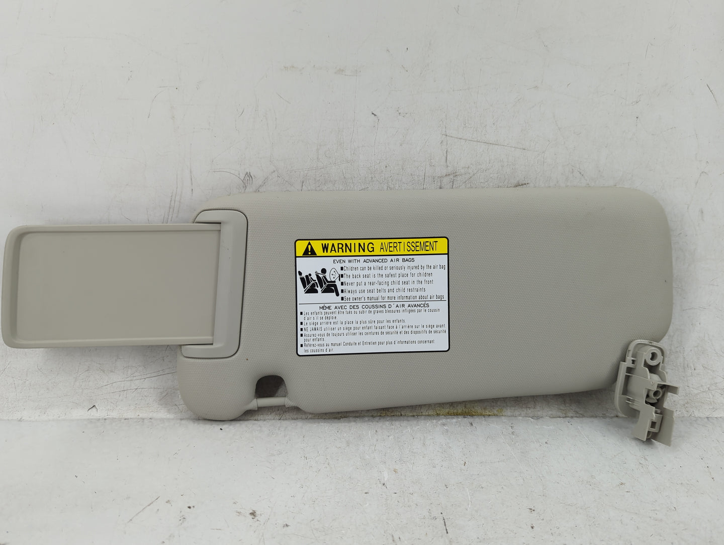 2024 Mazda 3 Sun Visor Shade Replacement Passenger Right Mirror Fits OEM Used Auto Parts - Oemusedautoparts1.com