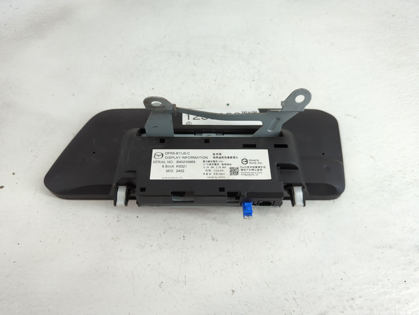 2020-2022 Mazda Cx-30 Information Display Screen - Oemusedautoparts1.com
