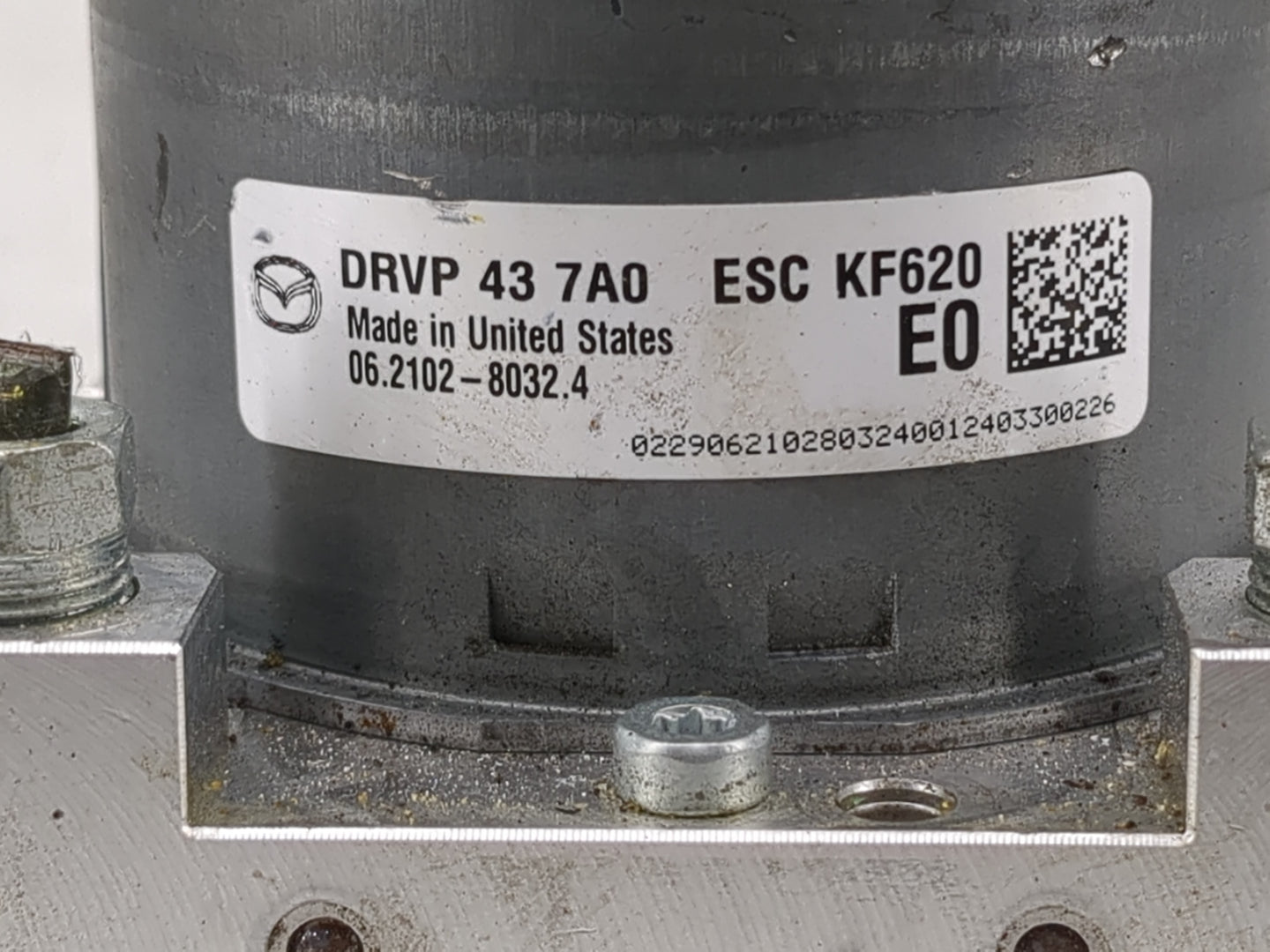2024 Mazda Cx-30 ABS Pump Control Module Replacement P/N:DRVP 43 7A0 Fits OEM Used Auto Parts - Oemusedautoparts1.com