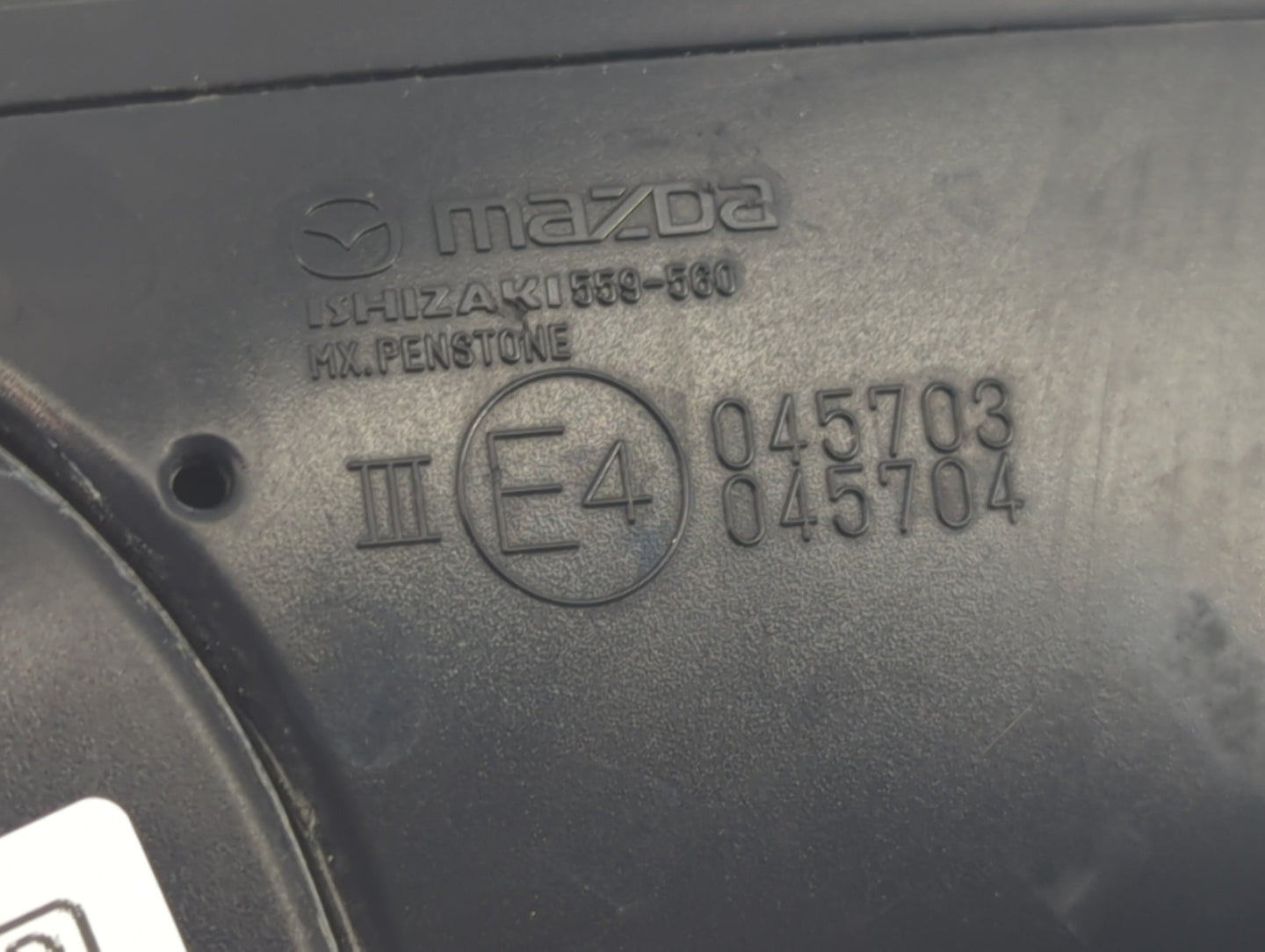 2024 Mazda Cx-30 Passenger Side View Mirror - Right Door Mirror OEM Used - Oemusedautoparts1.com