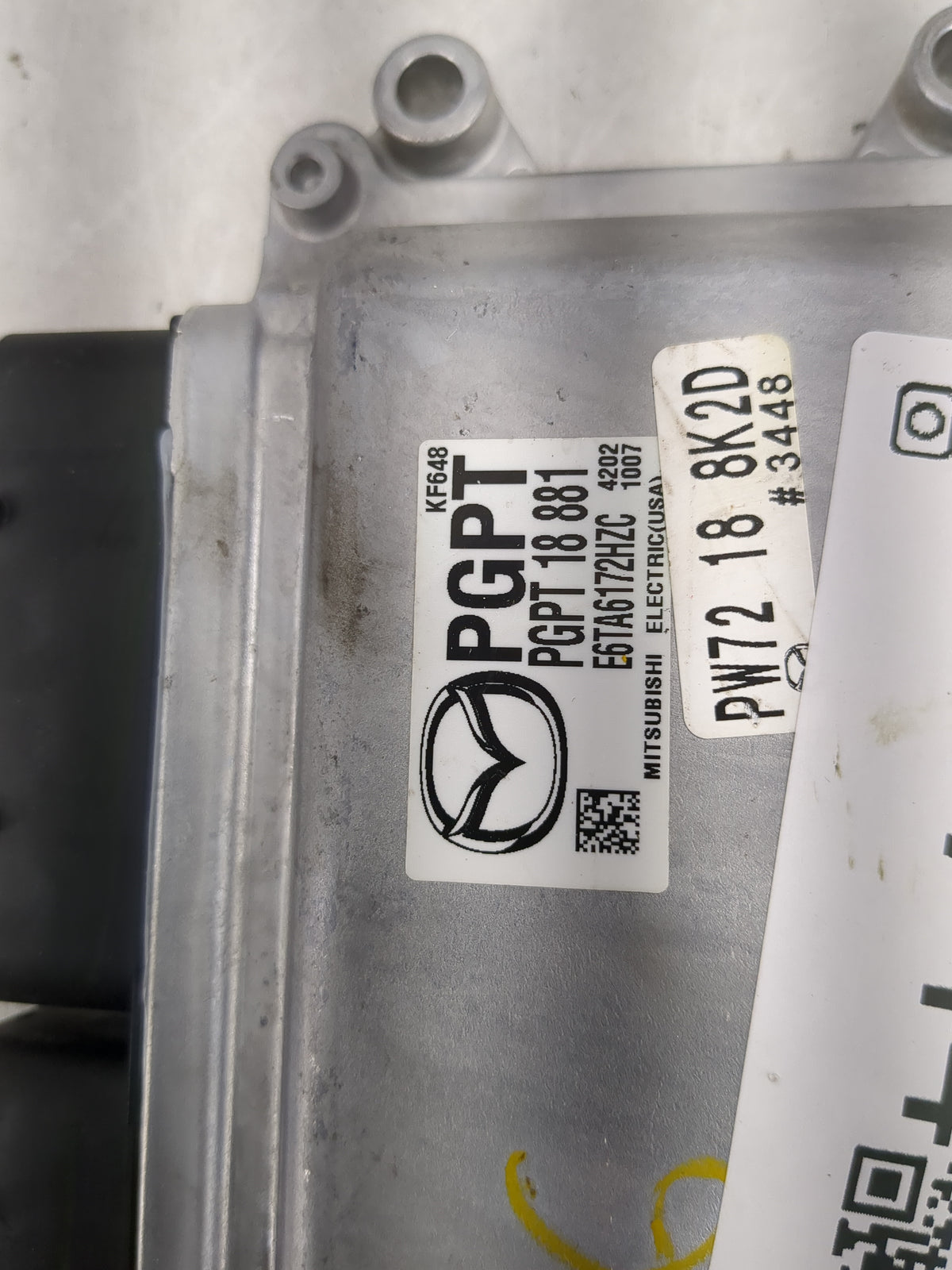 2024 Mazda Cx-30 PCM Engine Control Computer ECU ECM PCU OEM P/N:PGPT-18-881 OEM Used Auto Parts - Oemusedautoparts1.com